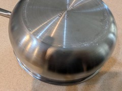 Made In Stainless Steel Saucier Pan with Lid 3 Qt Multi-Clad Cookware
