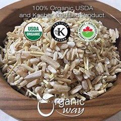 Organic Way Dried Shatavari Cut & Sifted – Organic, Kosher & USDA Certified