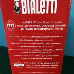 Bialetti Moka Express 6-Cup Stovetop Coffee Espresso Maker 275-06 -Made In Italy