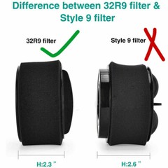 For BISSELL Style 32R9 Circular Vacuum Filter 203-7913, 2037913 1240 2140