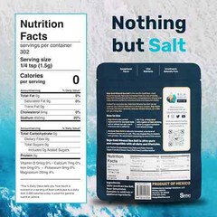 Baja Gold Mineral Sea Salt Natural Grain Crystals 1 Lb. Bag