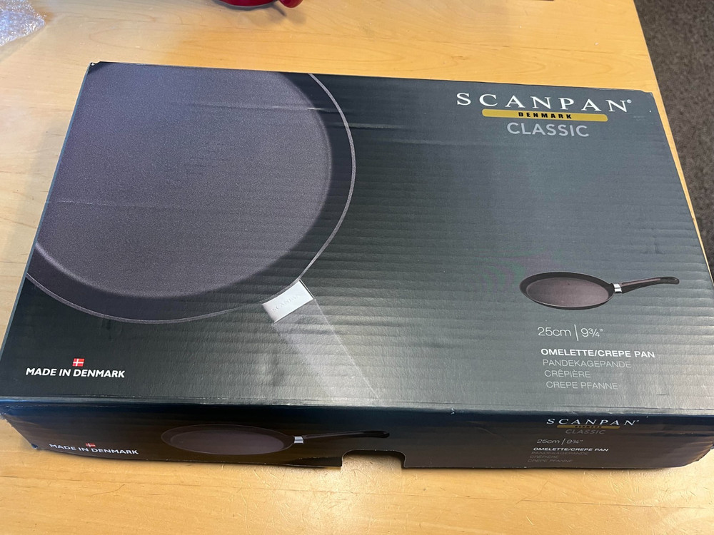 Scanpan Classic – 10″ Omelette/Crepe Pan 42251200 in retail box