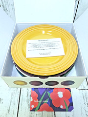 Le Creuset Plates 17cm Set of 4 Botanique Collection Fig Deep teal Stoneware NIB
