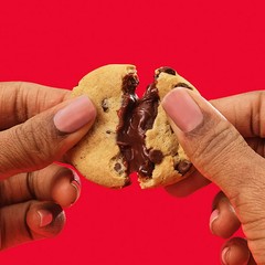 Chips Ahoy Chewy Cookies Hershey’s Fudge Filled 14.85 oz Family Size,Free Ship..