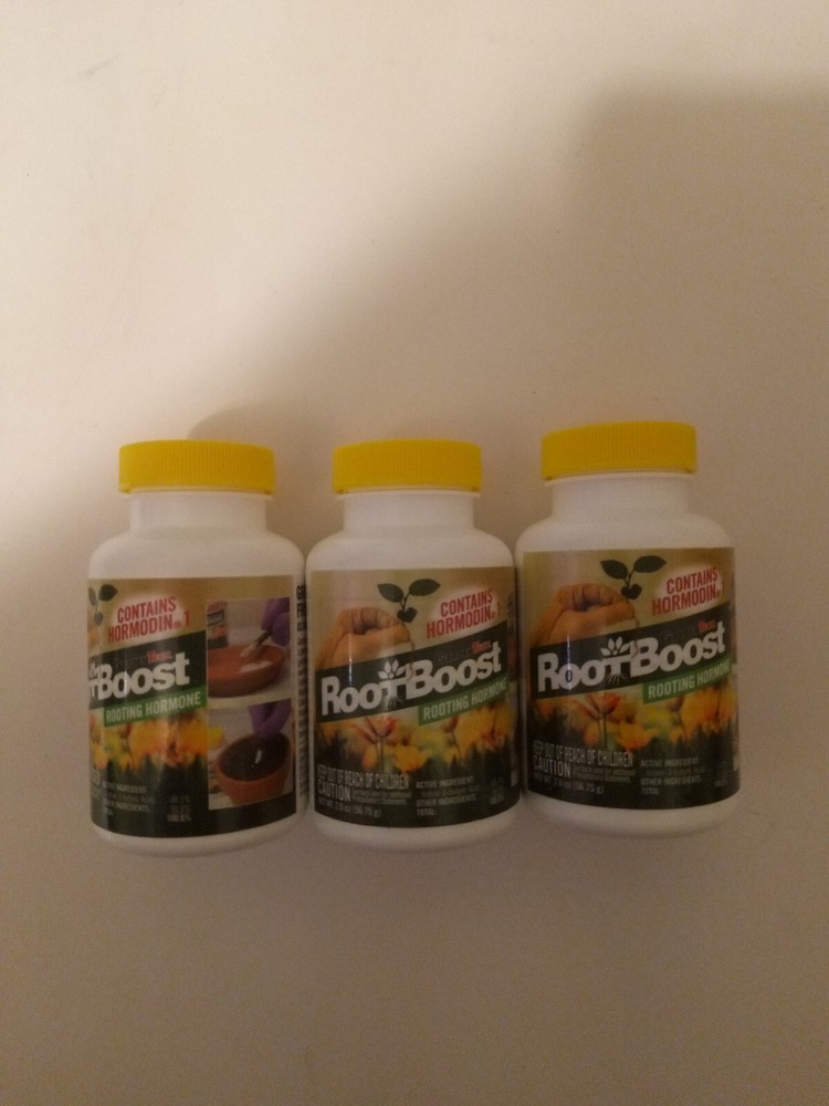 GardenTech RootBoost Lot of 3 Rooting Hormone 2 Oz/each
