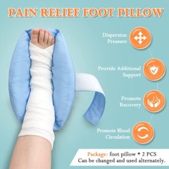 Heel Protectors Cushion Pain Relief Foot Pillow for Pressure Sores Foot Support