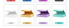 Box 11.5x8x2.5 Inches, Sturdy Shirt Box with Magnetic Lid for Multiple Occasions