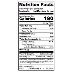 Great Value Pecan Halves 8 oz Fresh Baking Nuts Snack