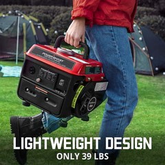 Portable Gas Generator RV Camping Power Electric Small Quiet Gasoline Powered