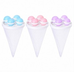 3 Reusable Laundry Lint Catcher & Pet Hair Remover Washing Machine Lint Mesh Bag
