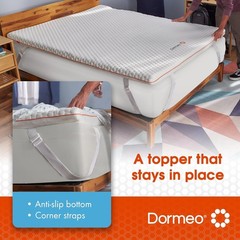 Dormeo California King Cooling Mattress Topper 3 inch 3 Zone Octaspring – NEW