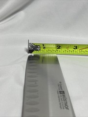 Wüsthof Gourmet 7″ (17cm) Nakiri Knife with a hollow edge model 4195-7