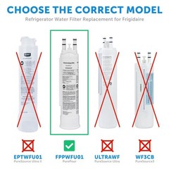 2 pack Frigidaire FPPWFU01 PWF-1 Refrige PurePour Water &Ice Refrigerater Filter