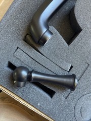 RH Restoration Hardware Chatham Lever Handle Wide Spread Faucet Bronze 059