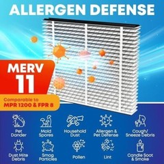 FilterLux Replacement Filters Compatible With AprilAire 210 (2 Pack)