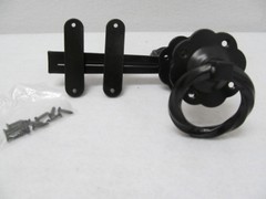 Twisted Gate Ring Latch Decorative Vintage Style Opens from Both Sides