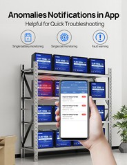 12V 165Ah 150Ah LiFePO4 Lithium Battery Bluetooth monitoring Metal Case For RV