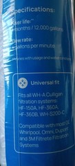 Culligan CW-F Water Filter Cartridge Whole House Fine 10 Microns, 2 Pack