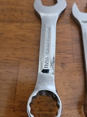 Craftsman VV STUBBY Short SAE 12-Point Combination Wrench Set of 5 Made in USA