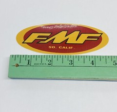 FMF Racing Sticker Vinyl Decal Car Window Wall Bumper 4.75” Motorcycle Art 00