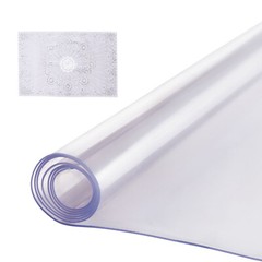 VEVOR PVC Table Protector 42×72 Inch Clear Plastic Desk Protector 2.0mm Thick