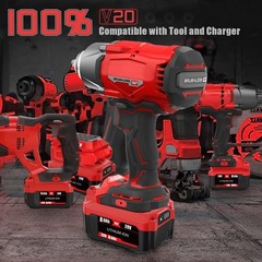 Battery / Charger For Craftsman 20 Volt V20 6.0Ah Li-ion CMCB201 CMCB204 CMCB202