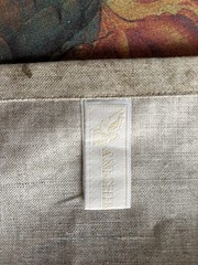 Anichini Set of 4 Linen Cotton Reversible Fruit Rectangular Placemats