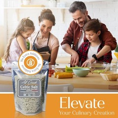 All Goods 5Oz Coarse, Hand Harvested Celtic Salt Organic 82 Minerals Coarse, Fr
