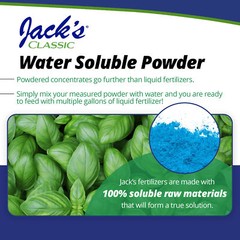 Jack’s Classic 20-20-20 All Purpose Water-Soluble Fertilizer, 1.5lbs
