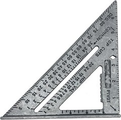 SWANSON Tool Co S0101 7 Inch Speed Square, Blue