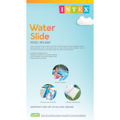 Intex 58849EP Kool Splash Inflatable Play Center Swimming Pool Water Slide Blue