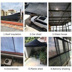 70% Shade Cloth Anti-Aging Sun Mesh UV Resistant Net Sunblock Plant Garden Tarp