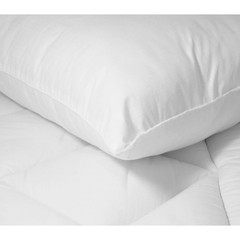 (2 pack) Comfort Complete Bed Pillow, Standard/Queen