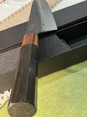8″ Gyuto Chef Knife 9Cr18MoV High Carbon Steel Hammered Japanese Kitchen Knife