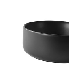 Black Ceramic Sink Bathroom Sink Basin Bowl Countertop Vessel With Pop up Drain