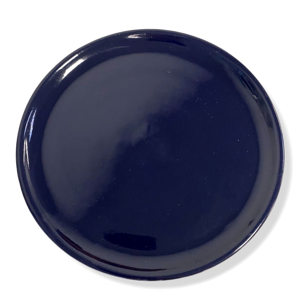 $47 TRAME Blue Mediterranean Giro Assiette Simple Dinner Plate 9.8 in