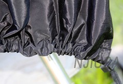 BBQ Grill Cover w/ drawstring fits Weber Jumbo Joe Gold 18″ tabletop model
