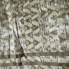 3 RALPH LAUREN Sierra Tan Silver Cotton King Comforter & Shams Set NWT $500
