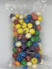 2 Lb pounds of Assorted Flavor 1″ Gumballs Bulk Vending machine Dubble Bubble