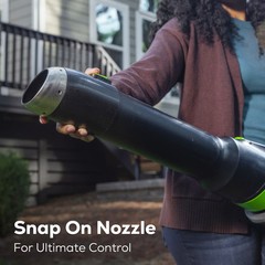 Greenworks – 80-Volt 750 CFM Cordless Handheld Blower (1 x 2.5Ah Battery and …