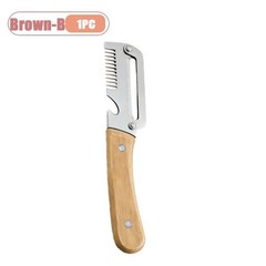 2 PCS 3-in-1 Multifunctional Vegetable Peeler with Wooden Handle,Julienne Slicer