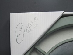 Encore Home Decor Wall Mirror Green Round Any Room 12 Inch 30.5cm New