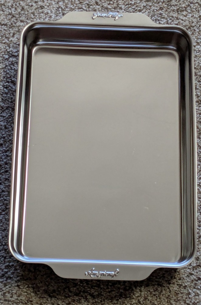 West Bend Americraft 9×13 Roasting Pan Kitchen Craft Stainless Bake Dish