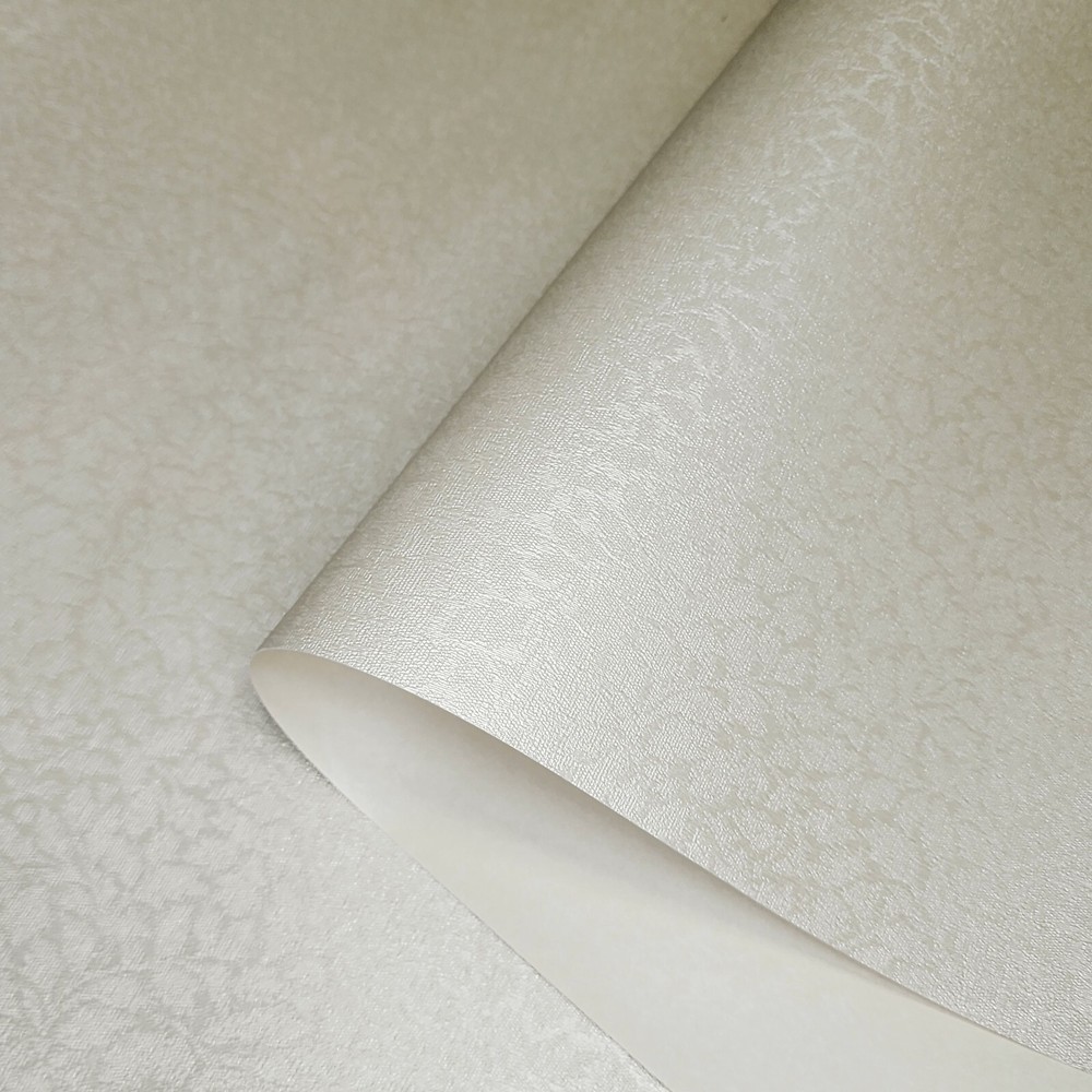 Embossed satin khaki beige cream plain contemporary modern Vinyl Wallpaper rolls