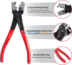 Electrical Disconnect Pliers for Cars, Hose Clamp Pliers Connector Removal Tool