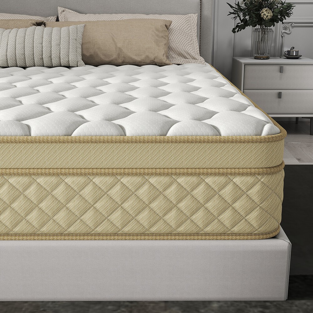 12″14″ Hybrid Mattress In A Box Gel Memory Foam Spring Twin Full Queen King Size