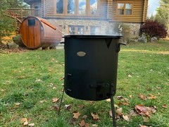 Kazan 100% Cast Iron Authentic Uzbek Cauldron & Oven Uchag Pilaf Plov Lagman Wok
