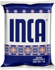 MANTECA INCA 1kg GRASA COMESTIBLE (MANTECA VEGETAL MEXICANA)