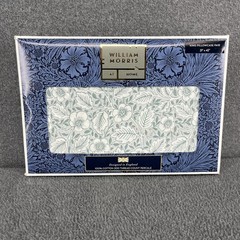 William Morris King Pillowcases Pair CHRISTCHURCH – MINERAL floral 21″ X 42″