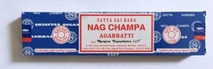 Satya Sai Baba Agarbatti Original Blue Box Nag Champa Incense Sticks 40 grams